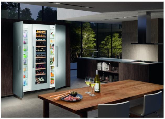 liebherr利勃海尔全嵌入式"酒柜 冷冻箱 冷藏箱",打造厨房家居新生活