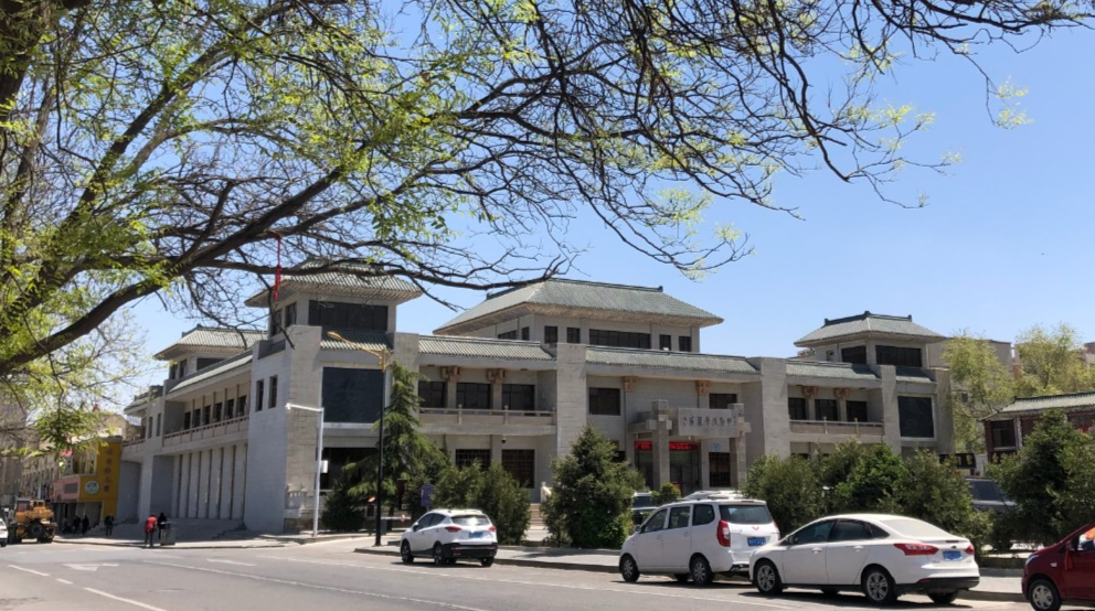 清著名学者张澍发现的西夏碑现藏于武威市西夏博物馆