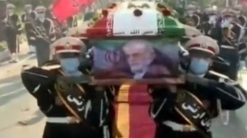 伊朗为遇刺核科学家举行葬礼 官方透露更多暗杀细节