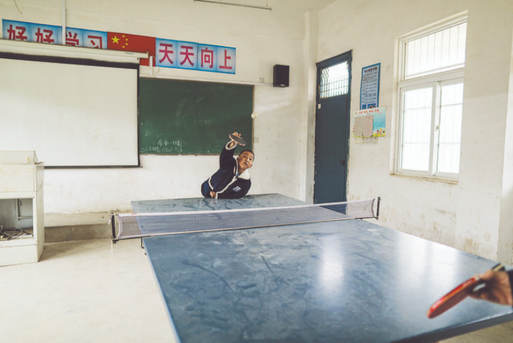 安徽巢湖：一个人的学校（图）