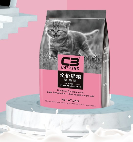 帕缇朵c3无麸质奶糕猫粮护佑幼猫健康安全成长