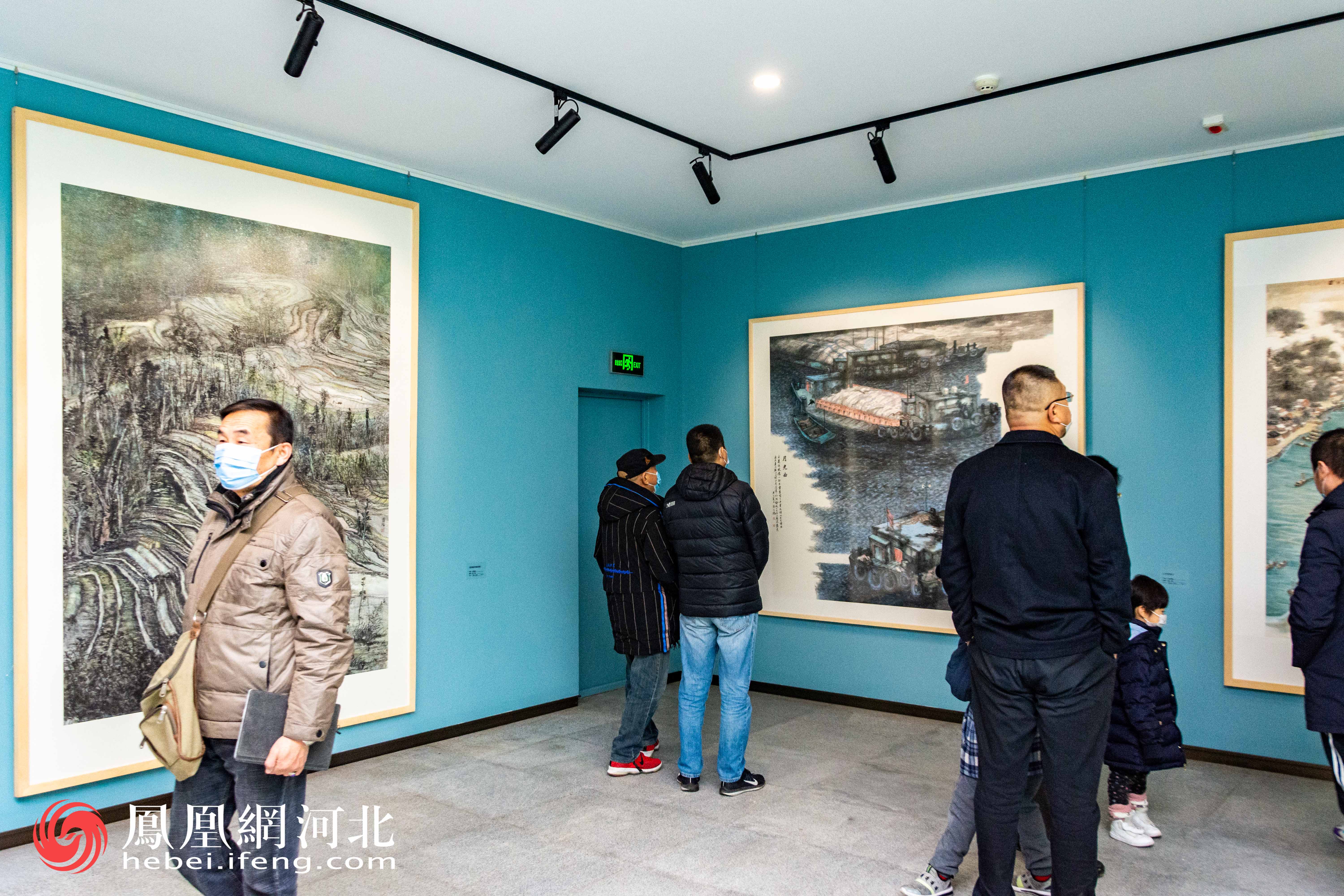 “2020年河北美术家大运河采风、写生、创作展”开幕