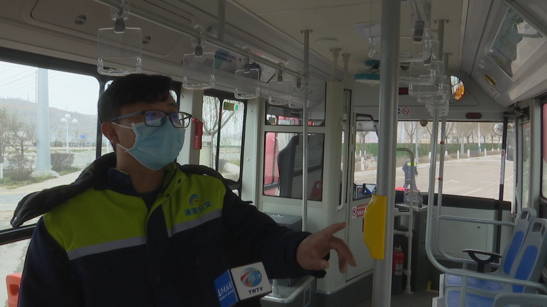 好消息!通渭20辆新能源智慧公交车通车