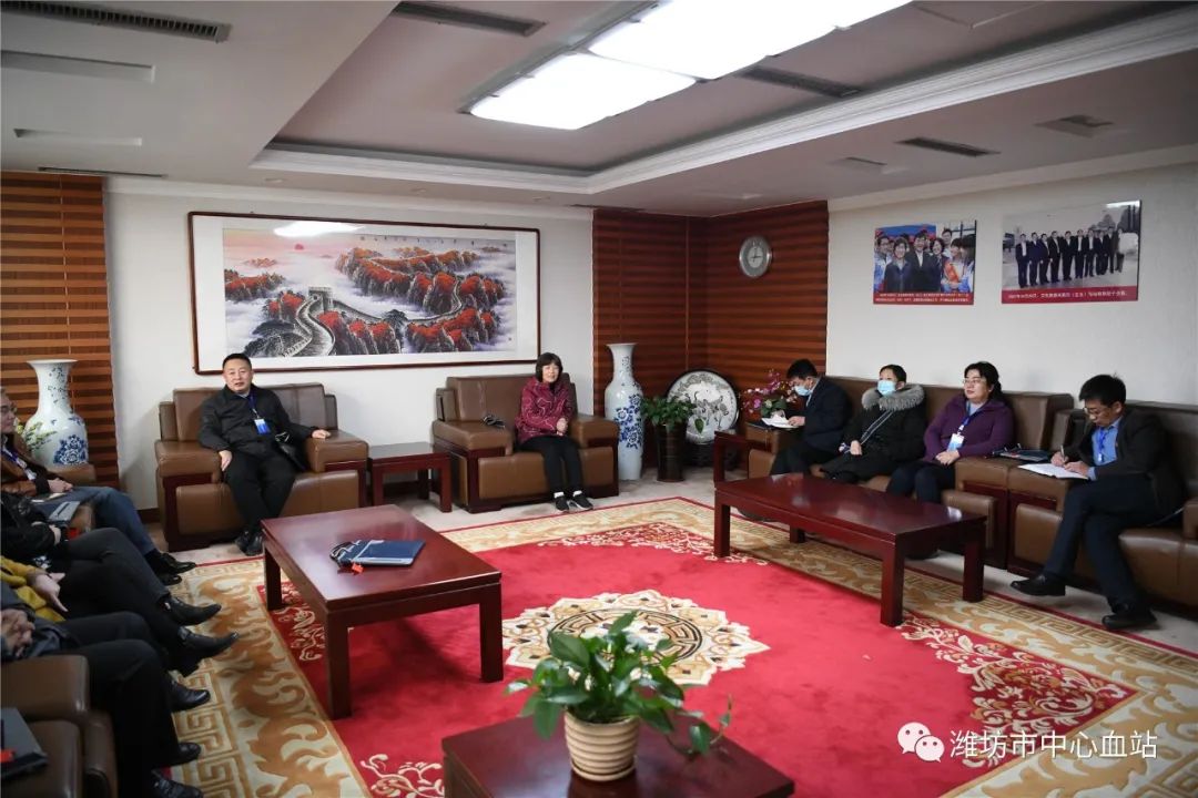 潍坊市中心血站召开第七届八次职工代表大会