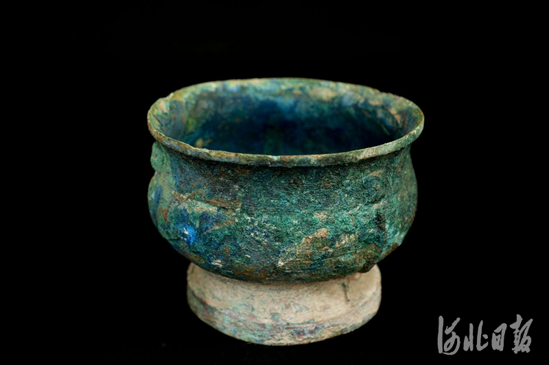 青铜簋。 河北省文物考古研究院供图