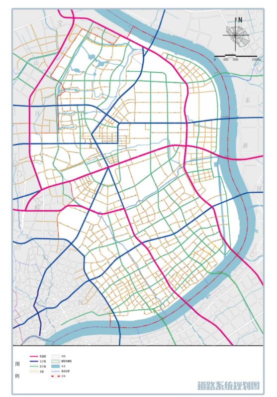 上海杨浦区单元规划草案公示将打造一核两带三心四轴