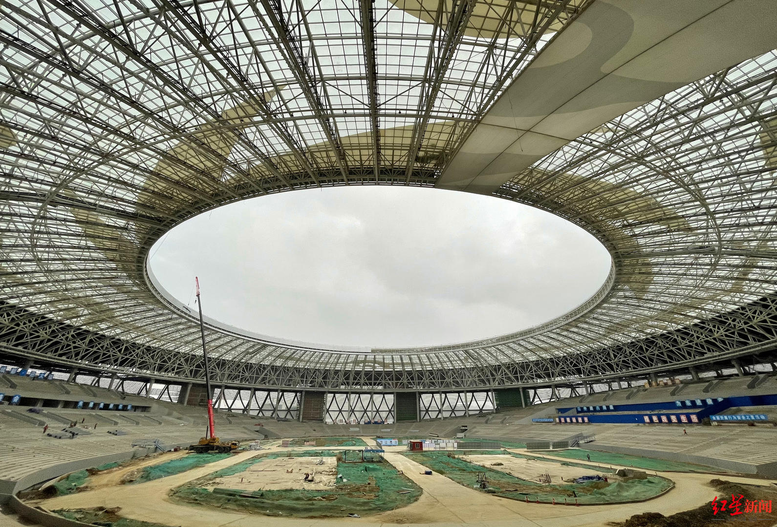 大运场馆|东安湖体育公园:化身"飞碟"的太阳神鸟