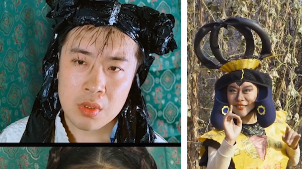 小伙用废品做道具仿拍影视剧名场面,网友:让模仿没让超越