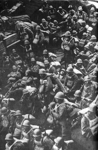 进攻南京的日军