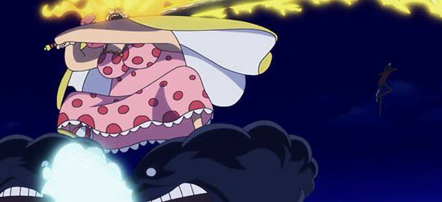 海贼王:娜美一伙各展神威,共战四皇大妈,宙斯要被拐走了