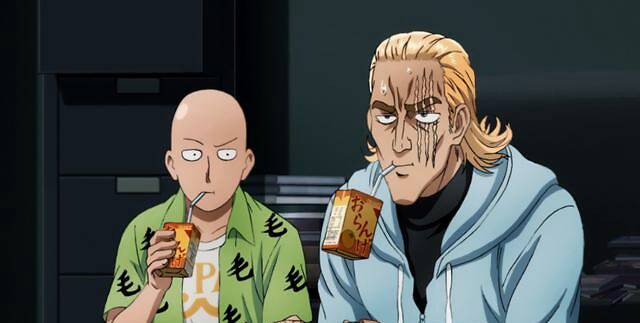 一拳超人:最强男人King有三大绝招,轰鸣的帝王引擎秒胜两位怪人