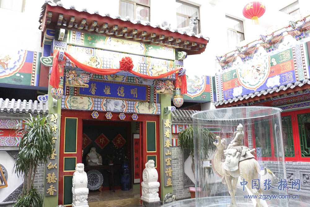 走进张掖这座京式四合院 尽览古丝路东西方文化交流