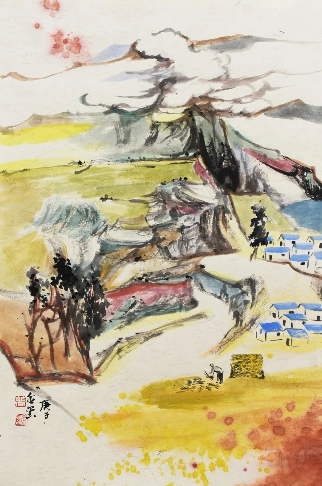 《庆丰年》 张金玺 作