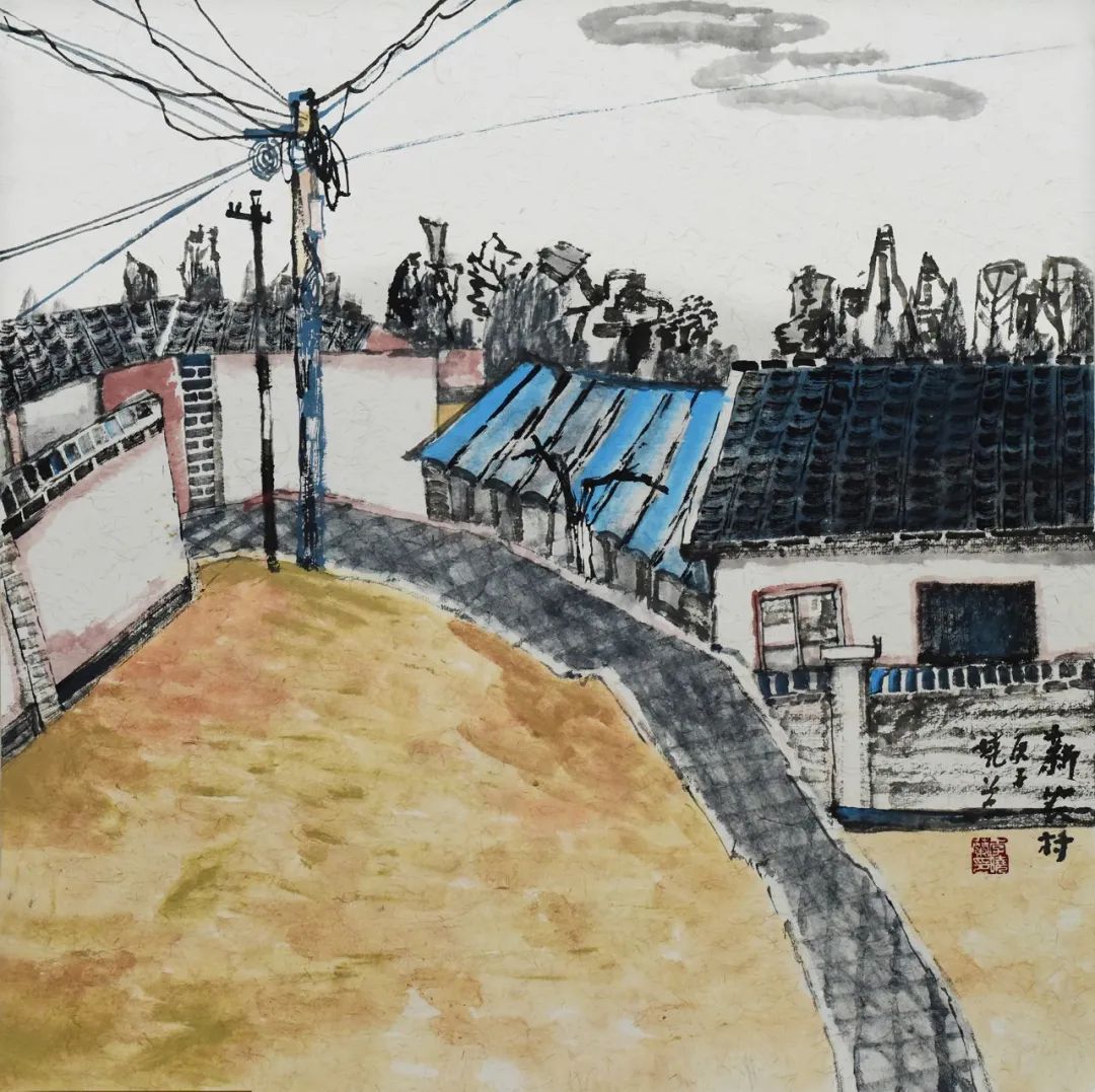 《新农村》 李晓兰 作