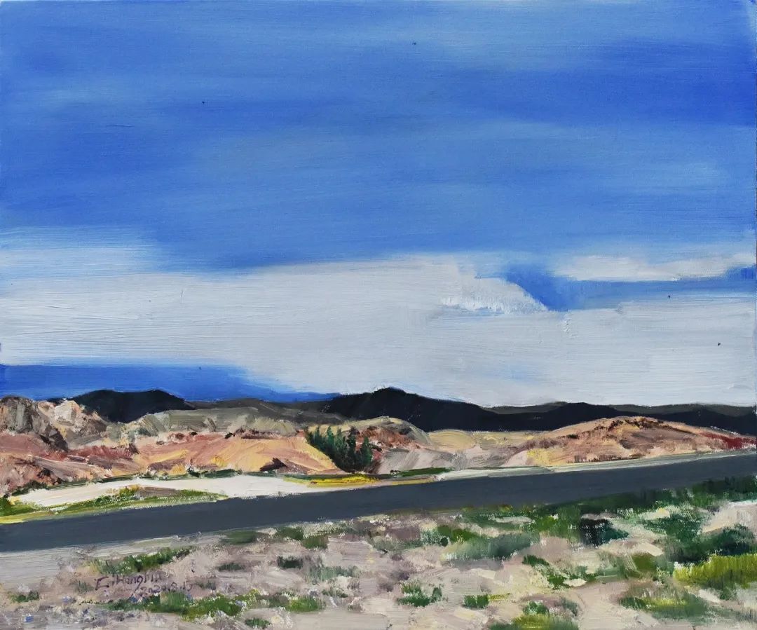 《金昌山色》 慈鸿斌 作