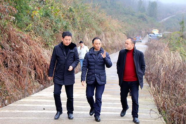 在润溪乡,石强来到重庆四季之星农业科技有限公司食