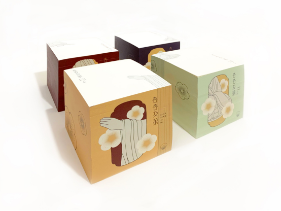 “杏杏及第”便签纸砖（四色）