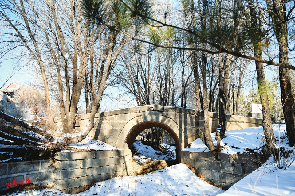 位于西口古道上的通顺桥.