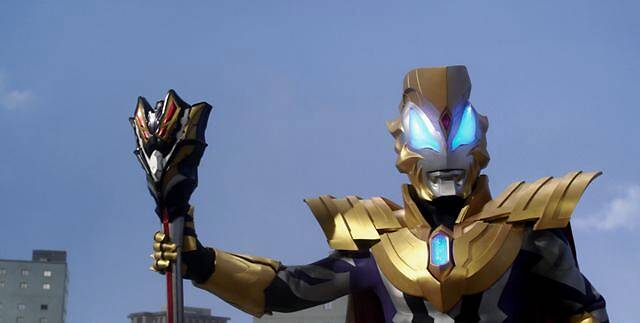 奥特曼中的6把圣剑,贝塔火花圣剑由贝塔魔棒和神光棒融合而成