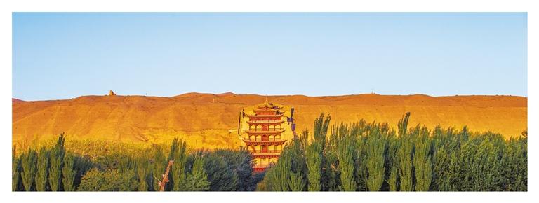 莫高窟 掌上兰州·兰州晨报首席记者 田蹊 摄