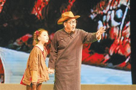 儿童剧《大豆谣》剧照 李超