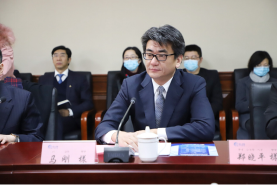 乐敦投资(中国)有限公司副总经理马刚致辞