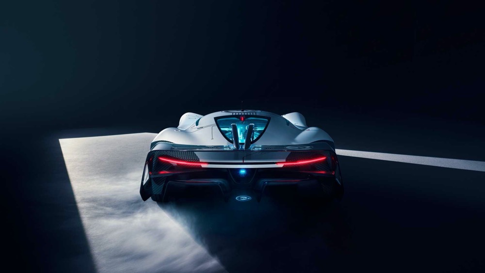 捷豹Vision Gran Turismo SV官图 输出功率达1877马力