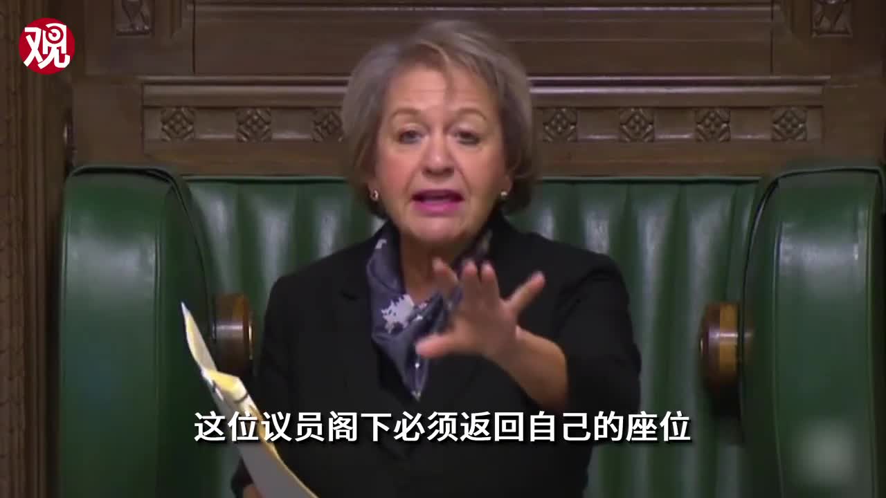 戏剧性一幕再现！英国议员夺走女王权杖抗议