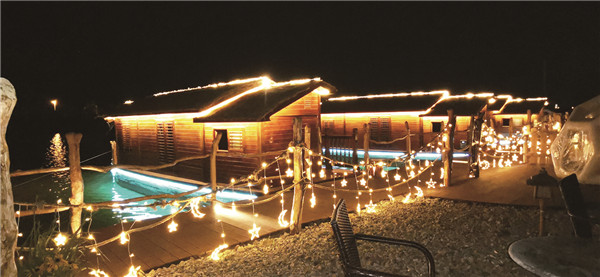 品质高端的天定山民宿。 张扬 摄