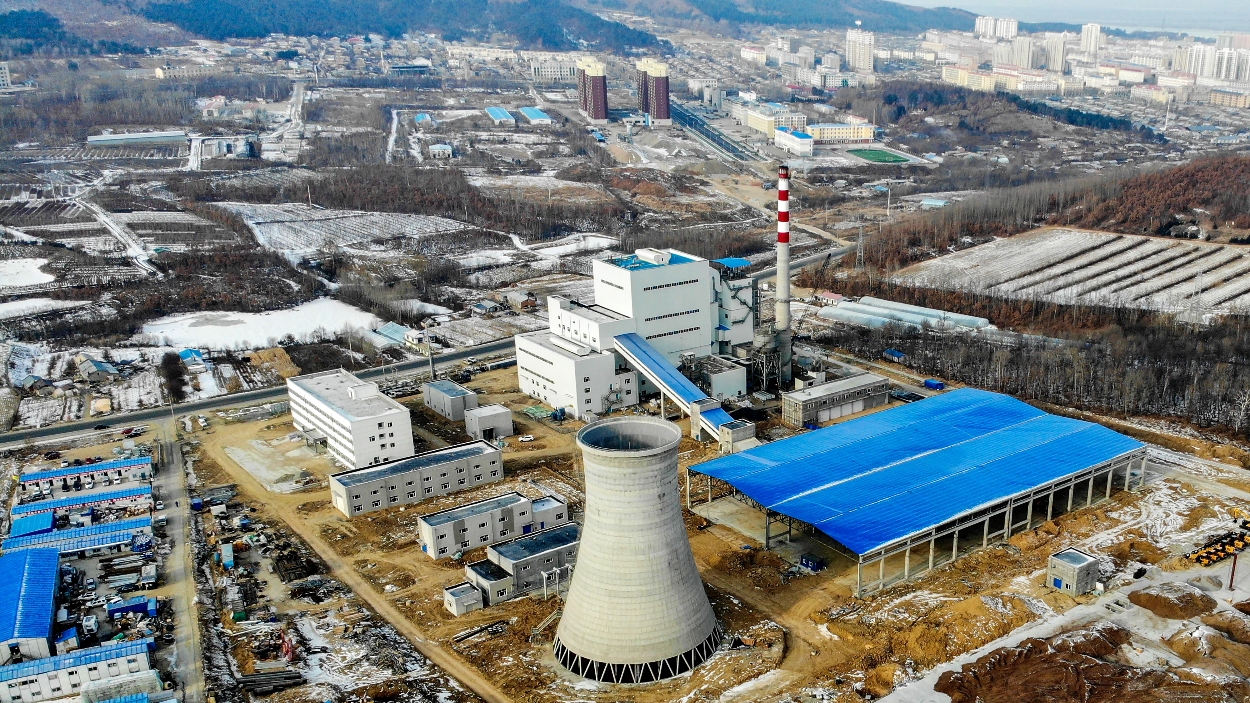 我国最东部极寒地抚远生物质热电项目并网发电成功