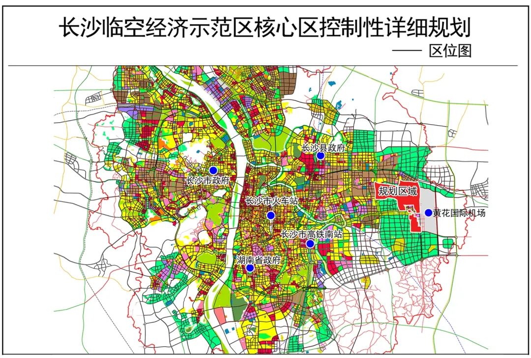 长沙县湘龙街道规划图图片