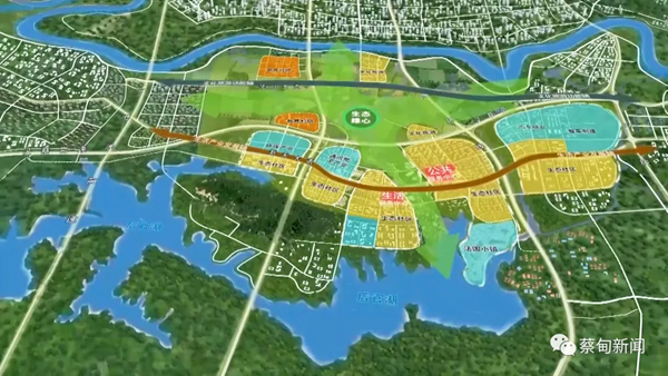 蔡甸人期盼已久的中法武汉生态示范城 迎来这些变化