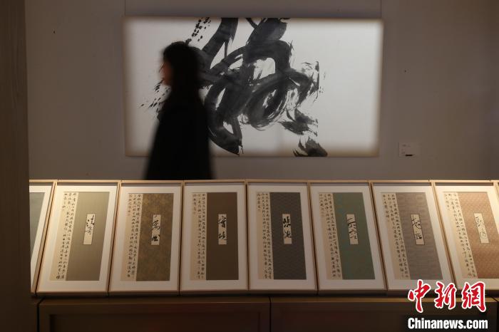 茑屋书店上海首店内举行的微型展览 张亨伟 摄