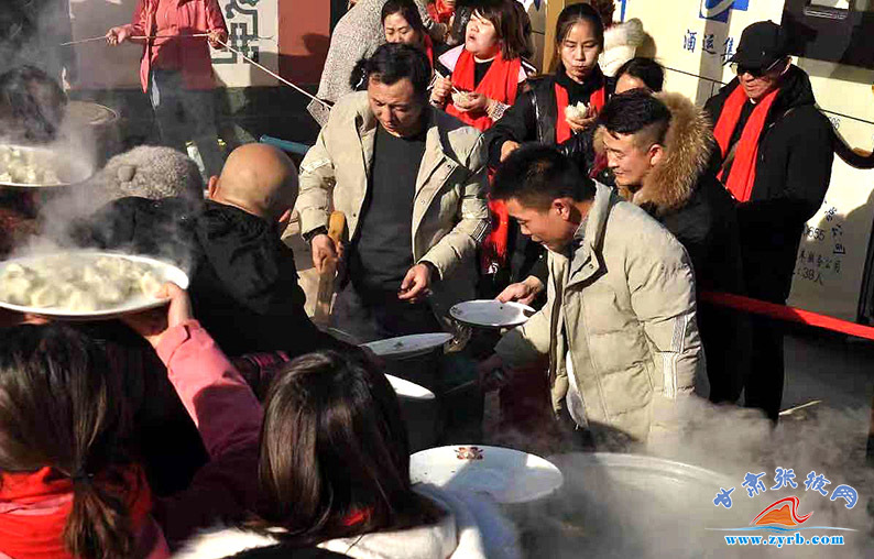 千人饺子宴（资料图）
