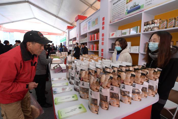 陕西供销消费扶贫农产品展销会西安开幕