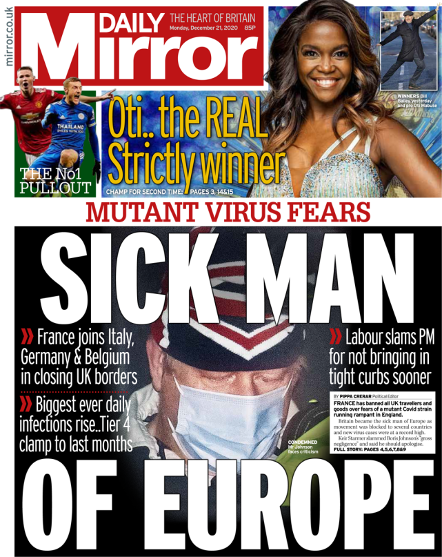 英媒直呼“歐洲病夫”，多國頒布對英旅行禁令，約翰遜這回尷尬了