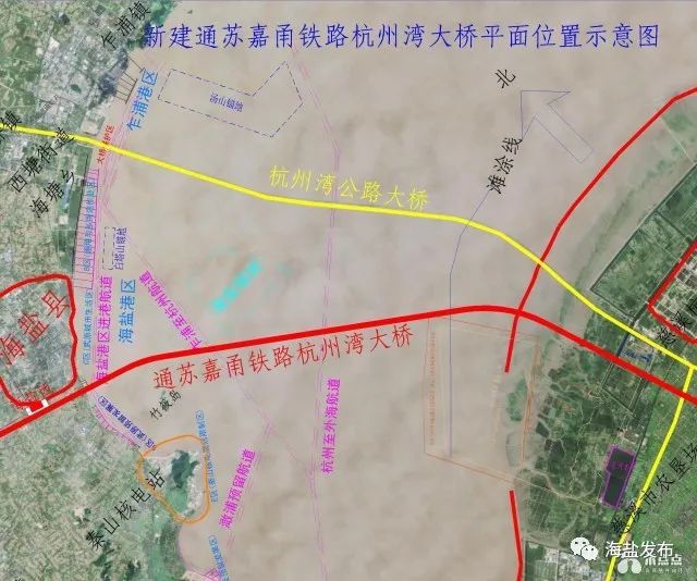 世界最长,设计时速最快的跨海高铁,在海盐海域打下"第一钻"!
