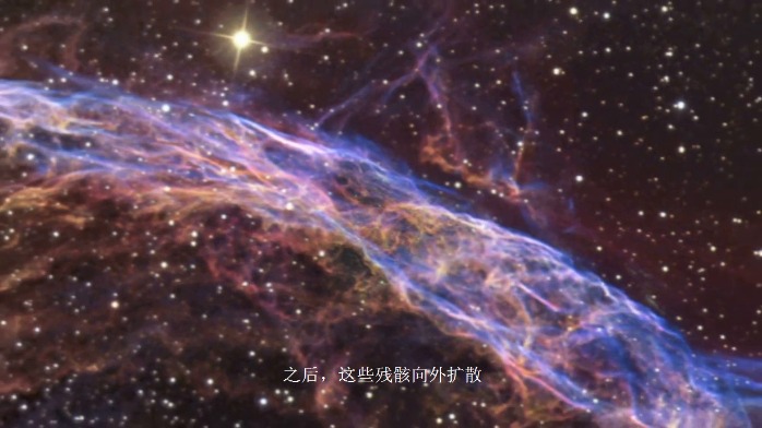 看！这就是哈勃望远镜拍到的最美面纱星云，绝对过瘾！