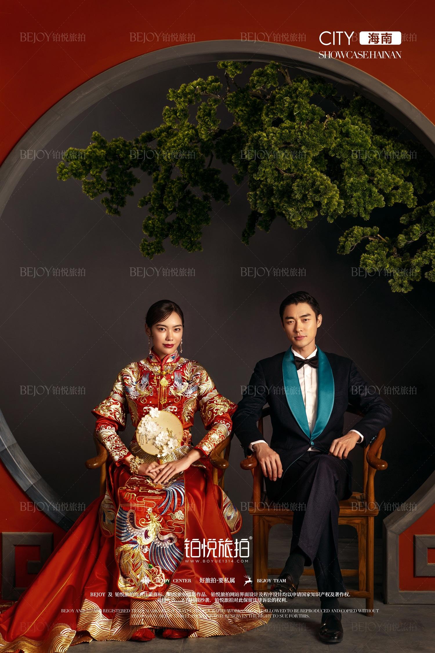 新人们都想在唯一视觉拍一套秀禾褂皇婚纱照凤凰网辽宁_凤凰网