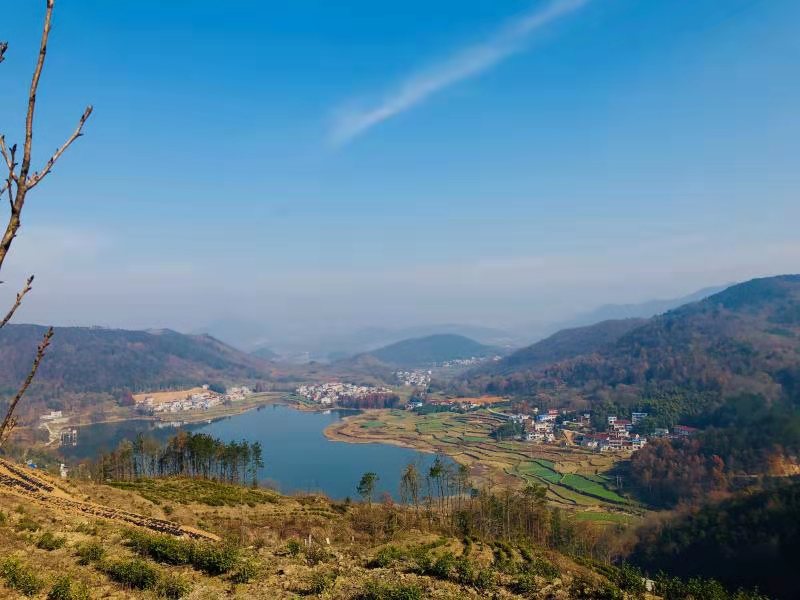 安庆怀宁:冬日唯美官山(组图)凤凰网安徽_凤凰网