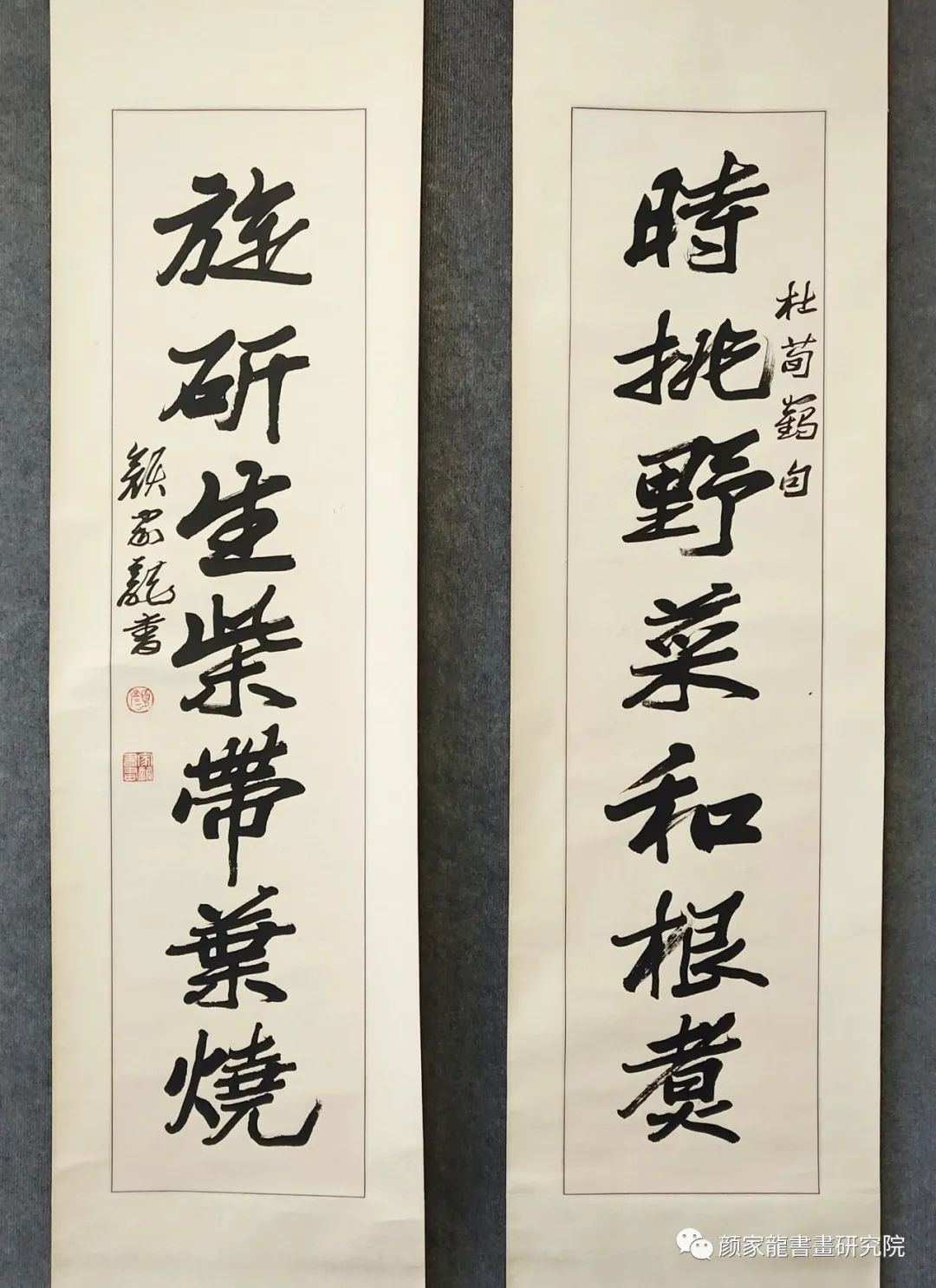 德厚流光颜家龙先生书法对联品鉴会