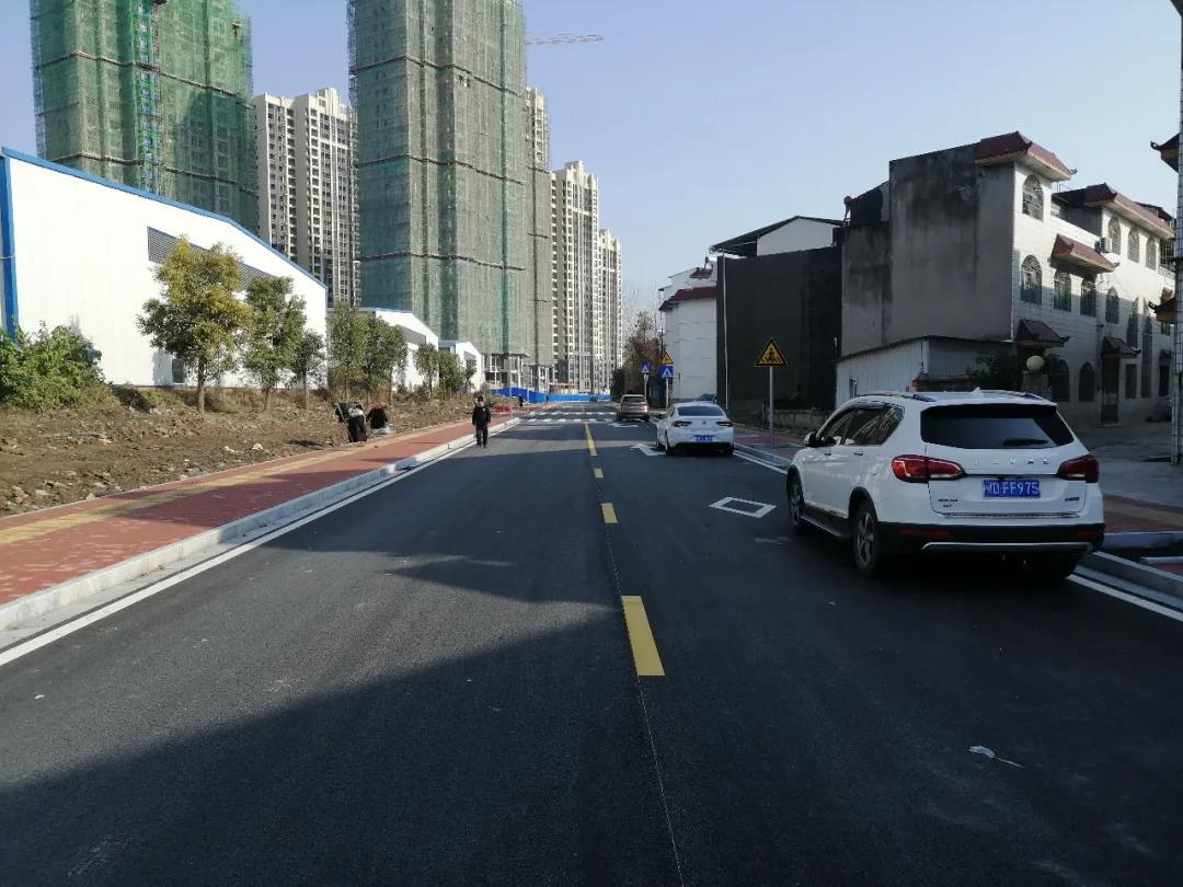 石首这条路春节前将竣工通车涉及拆迁房屋14栋