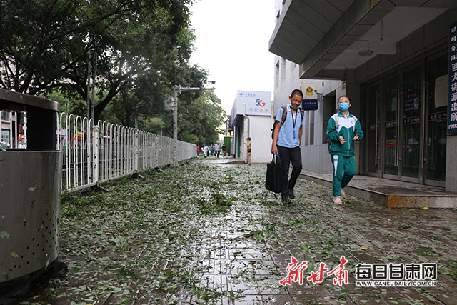 2020年6月24日下午，受强对流天气影响，平凉市部分县区出现短时雷雨冰雹天气，最大冰雹直径40毫米左右，持续时间长达20分钟。 兰天 摄