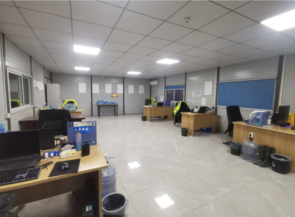 中建五局华东公司杭州良渚epc项目开展超英杯最优办公室评选活动