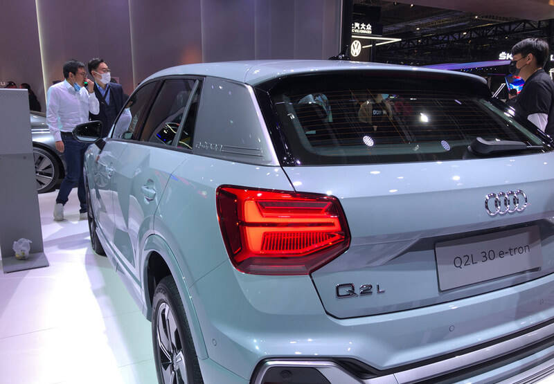 新款奥迪q2letron上市售价为2438万元