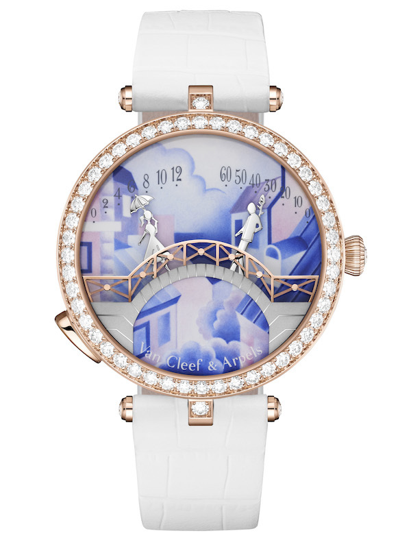 梵克雅宝情人桥lady arpels pont des amoureux 腕表