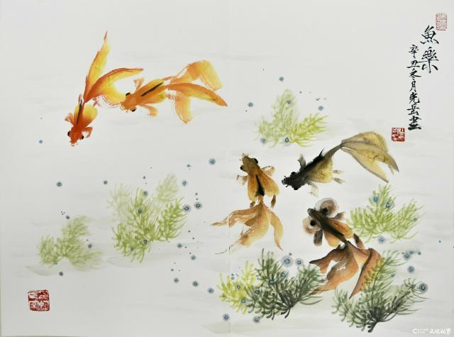 柏光岳画作 66cm&times;50cm 2021