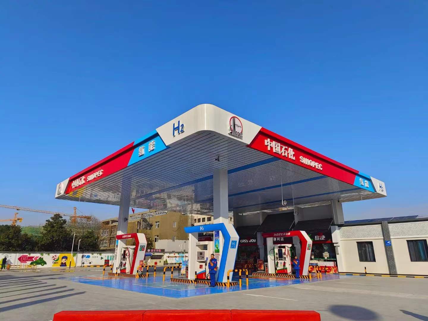 江西首座! 中国石化加氢能源服务站在九江投入运营