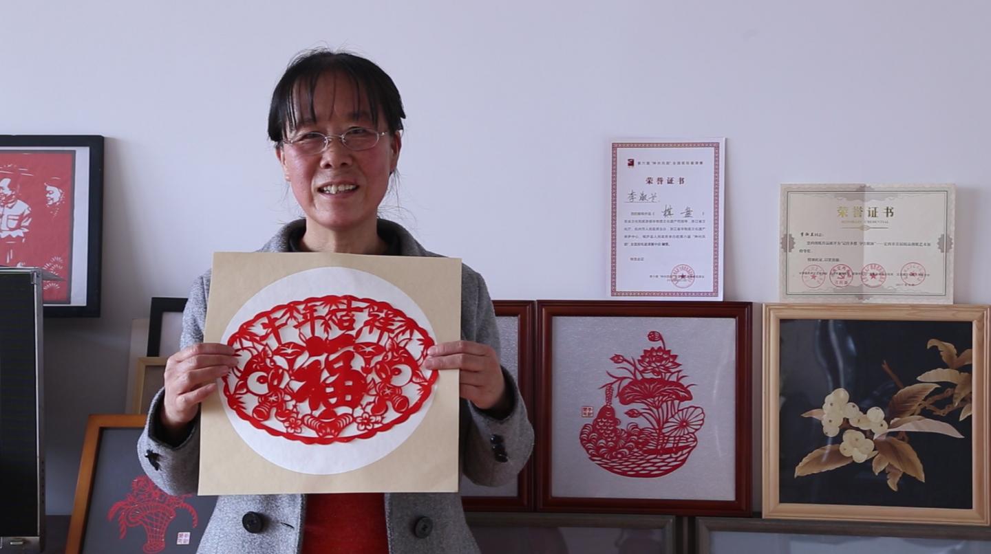 手艺人指尖“绣”出大世界 通渭非遗“活”起来