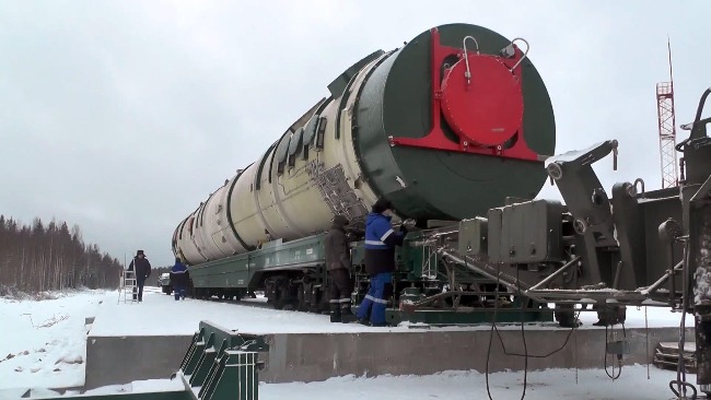 外媒：俄208吨重型核导弹让西方心惊